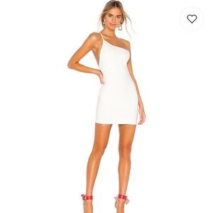 White One Shoulder Dress